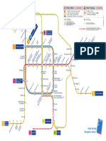 Harta Metrou Bruxelles - Schema