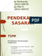 Pendekatan Sasaran