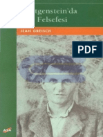 Jean Greisch - Wittgenstein-Da Din Felsefesi