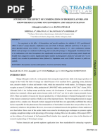 3. Ijasr - Studies on the Effect of Combination of Bioregulators and Growth