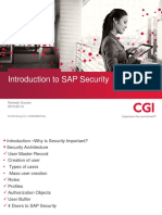 Introduction To SAP Security: Ramesh Gurram 2014.02.14