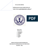 Makalah Patent Ductus Arteriosus (PDA) Edit