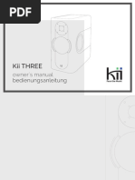 Kii THREE Manual Web