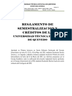 Reglamento de Semestralización Uteq (1)