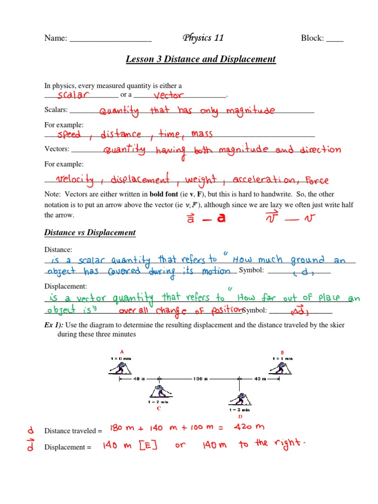 distance-and-displacement-worksheet-answers
