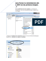 Forzar La Reinstalacion Del Cliente SCCM