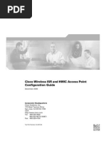 Cisco Wireless ISR & HWIC Access Point