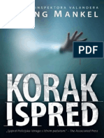 Henning Mankell - Kurt Wallander (7) Korak Ispred $