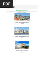 Buscando Trabalho