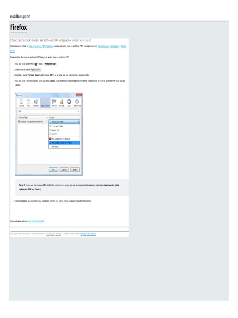 Cómo Deshabilitar El Visor de Archivos PDF Integrado y Utilizar Otro