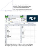 Macro para Comparar Dos Listas y Extraer Los Registros Que Coinciden en Ambas