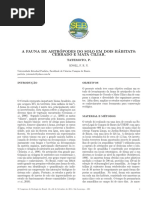 A Fauna de Artropode Em Dois Hambientes