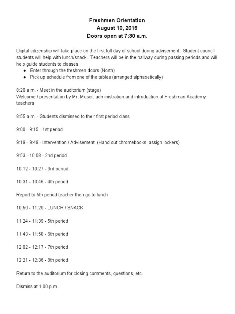 Freshmenorientation Pdf