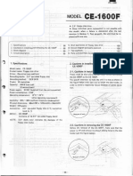 Ce1600f Service Manual