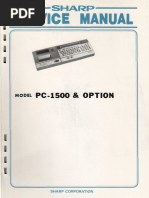 Pc1500 Service Manual