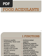 9 Food Acidulants