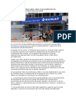 Nueve Cosas Que Debes Saber Sobre El Procedimiento de Fiscalización Parcial Electrónica de Sunat