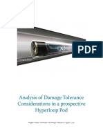 Damage Tolerance Study - Hyperloop
