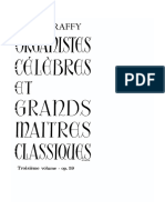 Volumen-3 Organistes Célebres Et Grands Maitres Classiques L. Raffy