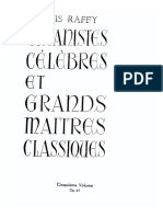 Volumen-5 Organistes Célebres Et Grands Maitres Classiques L. Raffy