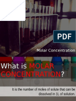 Molar Concentration