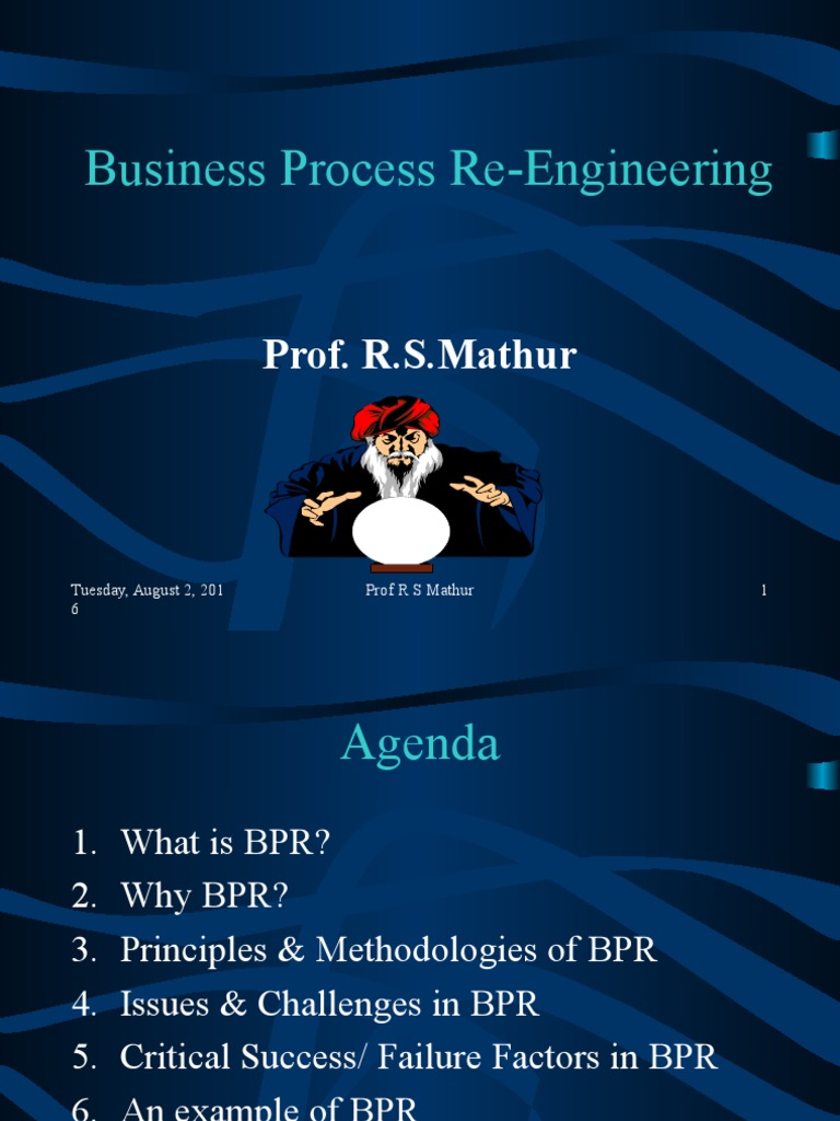 Business Process Reengineering | PDF | Business Process | Strategic ...