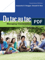 Du Tac Au Tac - Managing Conversations in French (4e Edition)