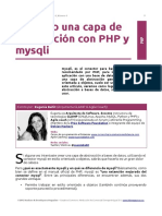 Creando Una Capa de Abstracción Con PHP y Mysqli: Escrito Por: Eugenia Bahit (Arquitecta GLAMP & Agile Coach)