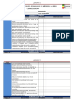 Lista de Cotejo Areas Del Desarollo