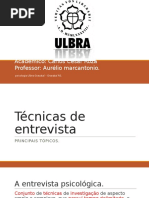 Slide Tecnicas Entrevista