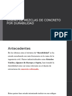 Diseño de Mezclas de Concreto Por Durabilidad