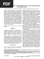 As Bases Genéticas de Formação Do Câncer - Revisão