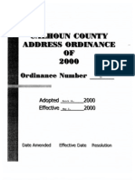 Address Ordinance