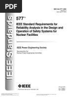 IEEE Std-577-2004 Reliability For Nuclear Plant