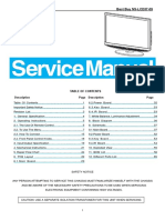 Insignia-Tpv - Service Manual - Ns-lcd37-09, TPV Models E378aznkw1bcnn and E378aznkw1bynn, Revis