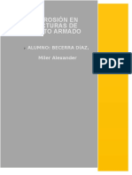 Corrosion en Estructuras de Concreto Armado