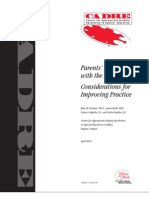 Parents' Experiences With The IEP Process: Considerations For Improving Practice