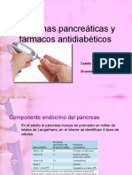 Hormonas Pancreáticas y Fármacos Antidiabéticos