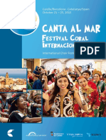 Canta Al Mar 2015 - Program Book