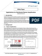 Applications for Distributed Raman Amplification