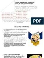 Titulos Valores 