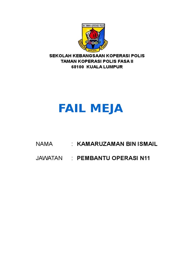 Fail Meja Pembantu Operasi N11 Pdf