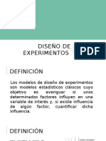 Diseño Experimental