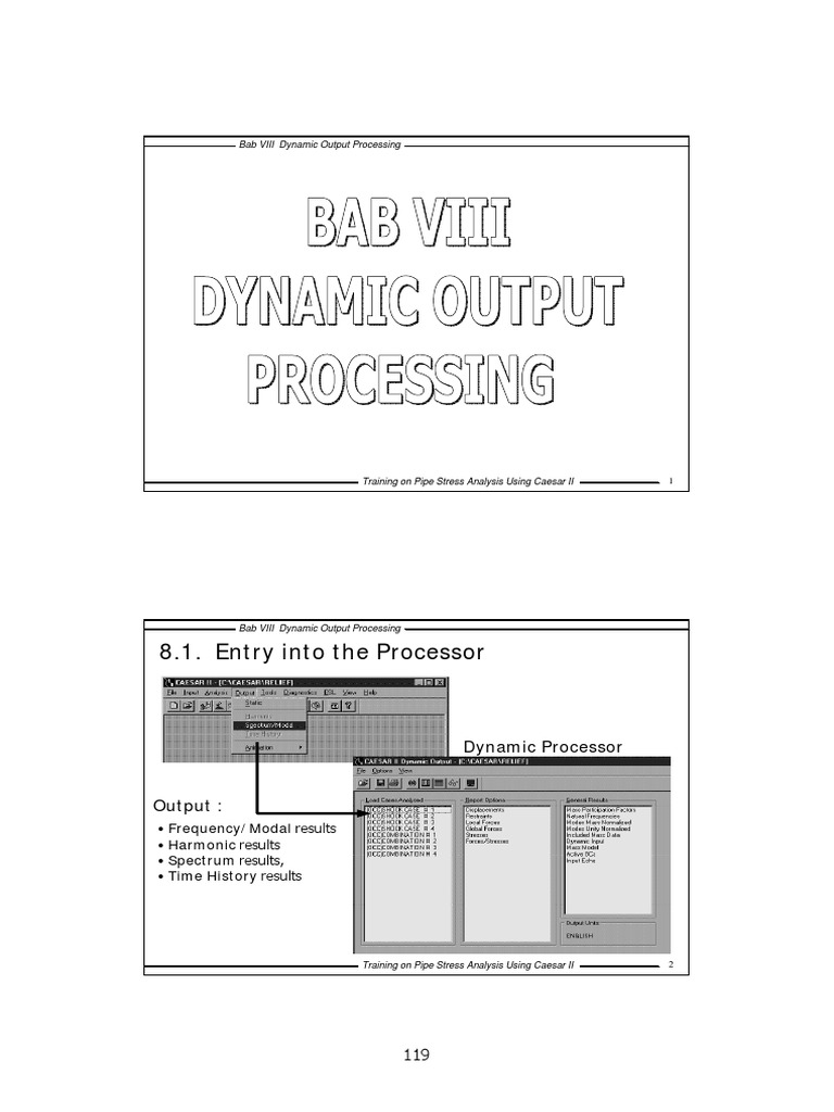 Bab 08 Dynamic Output Processing | PDF