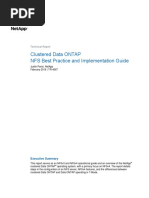 Clustered Data ONTAP - NFS Best Practice and Implementation Guide