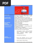 Flagystatin: Uses and Dosage Guide | PDF | Dose (Biochemistry) | Chemistry