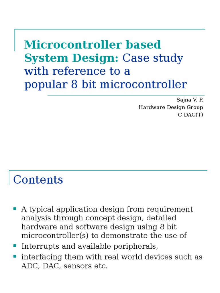 module6.ppt | Analog To Digital Converter | Microcontroller