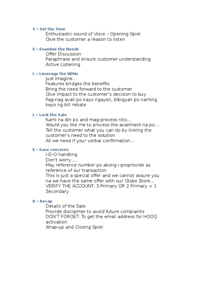 Effective Sales Call Techniques Guide | PDF