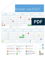 Calendario Escolar 2016 2017 A3