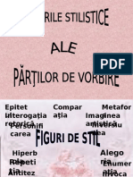 Valori Stilistice Ale Partilor de Vorbire